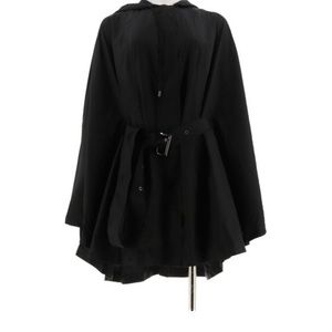 H by Halston poncho Raincoat NWOT